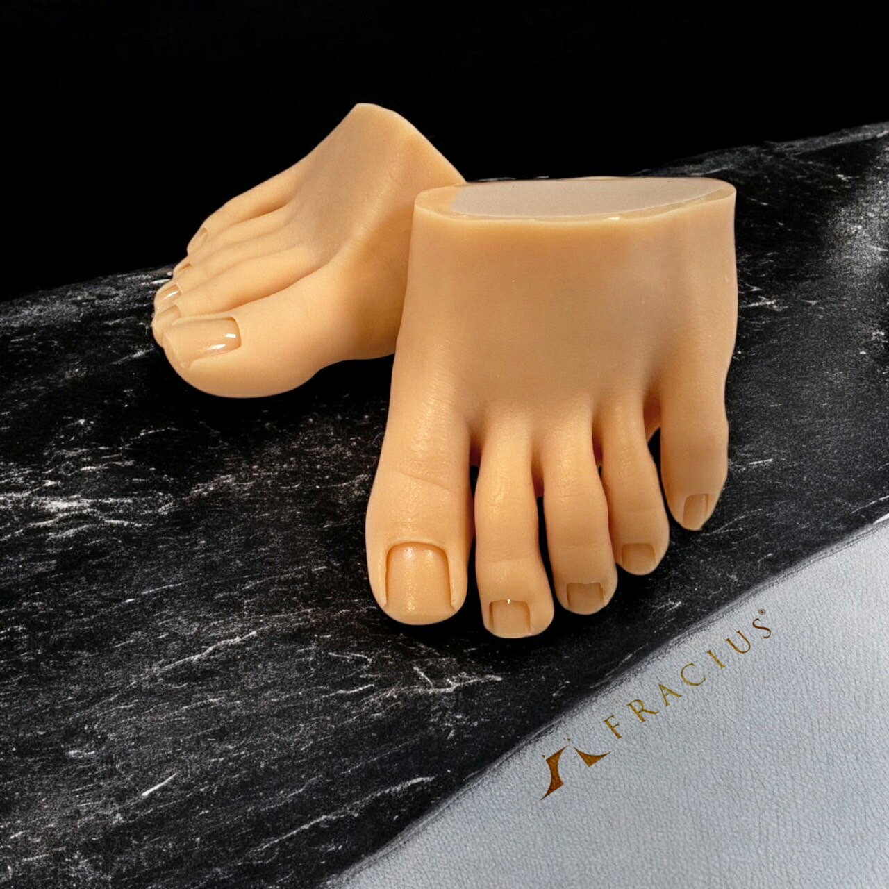 FRACIUS 高仿真手 矽膠手模 美甲練習假手 矽膠足模 仿真人假手 1
