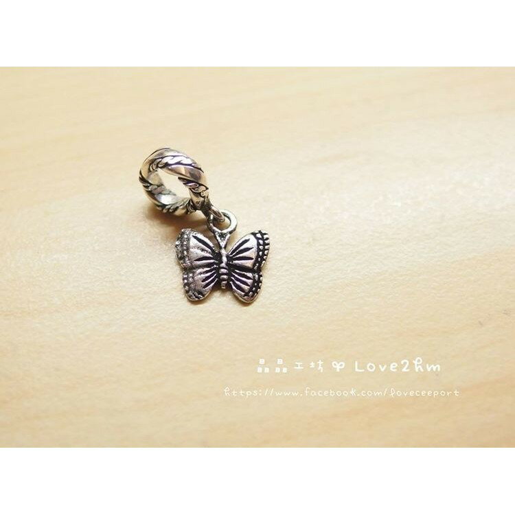 蝴蝶/925純銀/純銀飾品/ [晶晶工坊-love2hm]