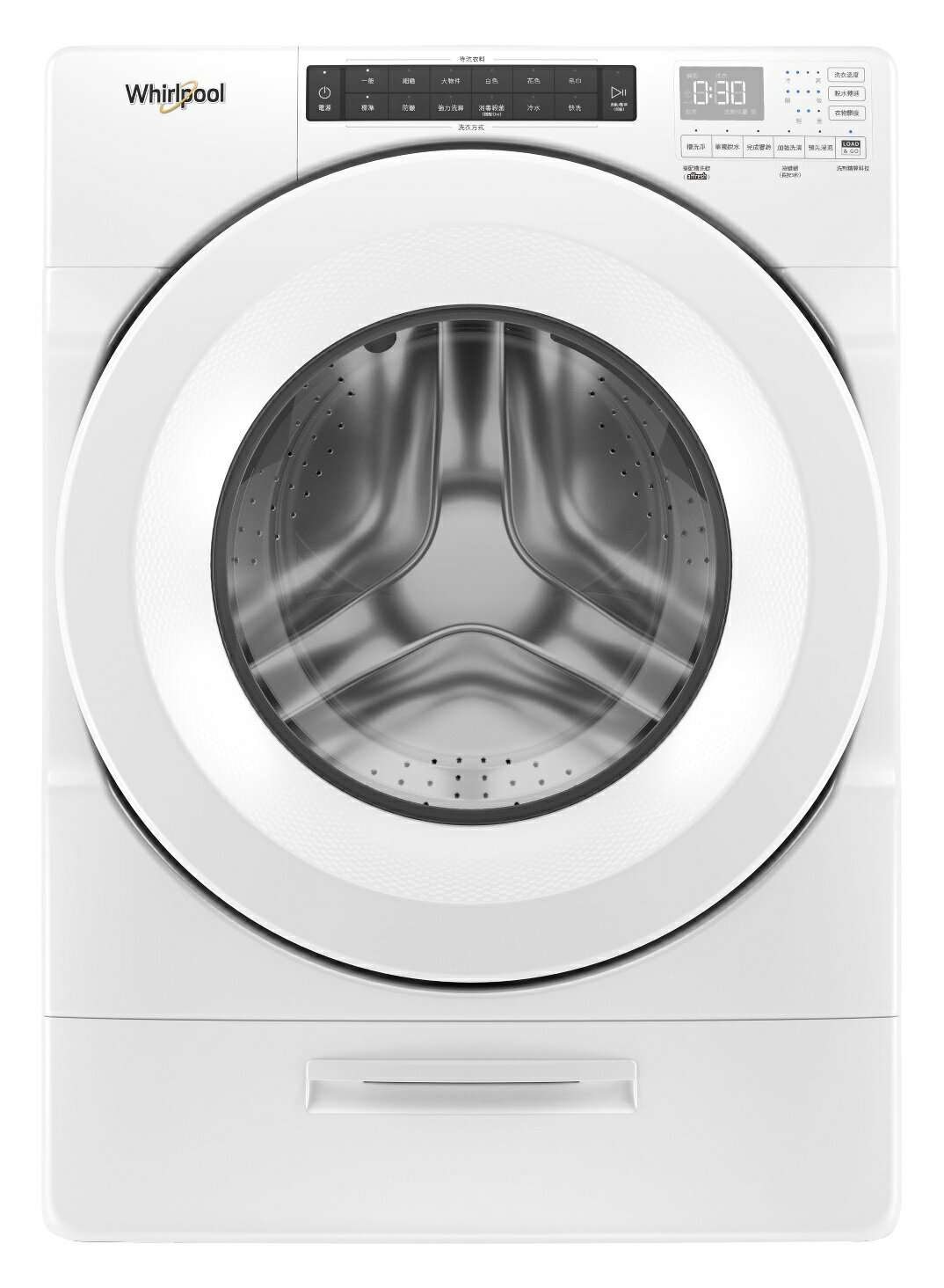 Whirlpool 惠而浦 17公斤 Load & Go滾筒洗衣機 8TWFW5620HW 含標準安裝/舊機回收 【APP下單點數 加倍】