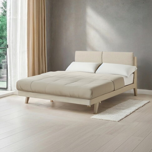 258艾黛兒實木床架-5尺【myhome8居家無限】★APP下單享點數4% 1