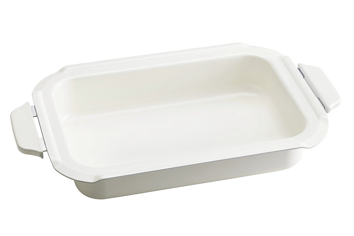 日本公司貨 BRUNO boe021 烤盤 生鐵鍋 專用陶瓷白盤深型鍋 白色陶瓷加工烤盤 深盤 白色深鍋