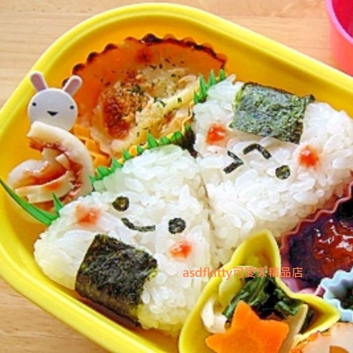 asdfkitty*日本製 msa三角御飯糰模型2入組/三角飯糰製作器/一大一小-日本正版商品 3