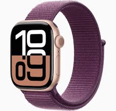 【APP 4%點數】Apple Watch S10(GPS)玫瑰金色鋁金屬錶殼配梅李色運動錶環42mm 商品未拆未使用可以7天內申請退貨,退貨運費由買家負擔 如果拆封使用只能走維修保固,您可以再下單唷
