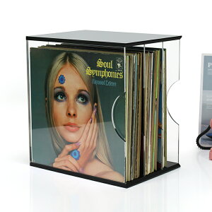 CD架 碟片架 CD收納 黑膠唱片收納架12寸壓克力專輯碟片透明收納盒臥室客廳存儲展示架『FY02929』