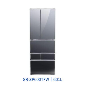 【點數10%回饋】TOSHIBA東芝 GR-ZP600TFW 601L六門電冰箱 急速冷凍 自動製冰 鏡面