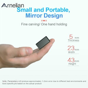 Arnelian超薄聲音數字錄音機便攜式迷你聲控錄音機高清降噪錄音mp3