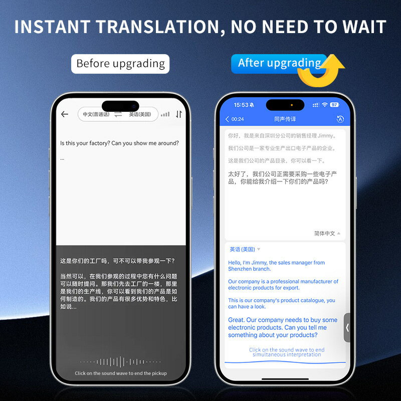 全球AI大模型翻譯器超薄磁吸一鍵錄音翻譯影片通話互譯支援ChatGP【北歐家居生活】