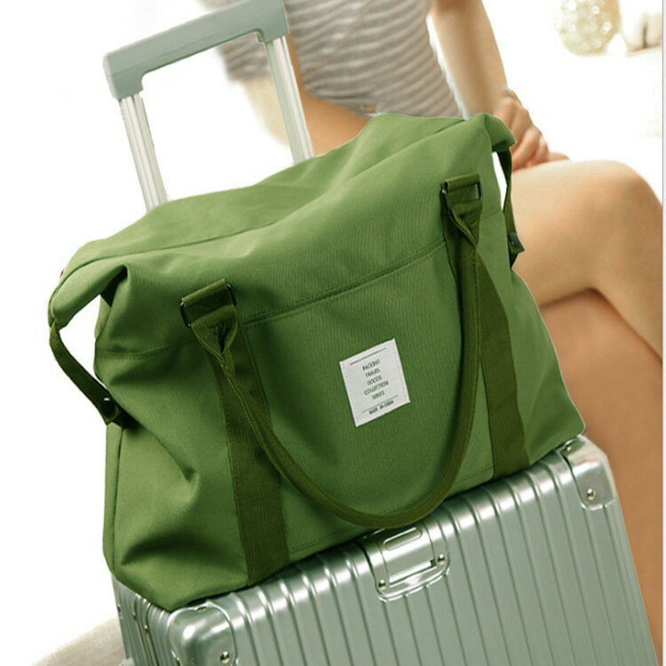 旅行包運動包短途女手提大容量行李包便攜登機折疊旅行袋男健身包