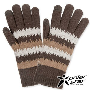 【PolarStar】男觸控保暖手套『咖啡』P20605