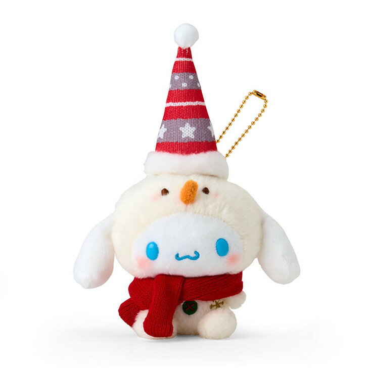 【震撼精品百貨】大耳狗 Cinnamoroll~日本三麗鷗Sanrio 大耳狗絨毛玩偶吊飾-聖誕*48064