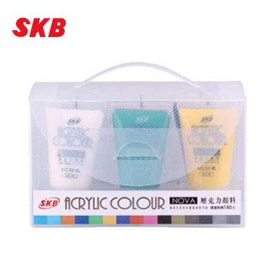 SKB AC-30#6c 壓克力顏料20色可選(25ml)6瓶裝 / 盒