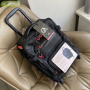 多功能登機拉桿行李箱小輕便可雙肩揹包男筆記本單眼相機