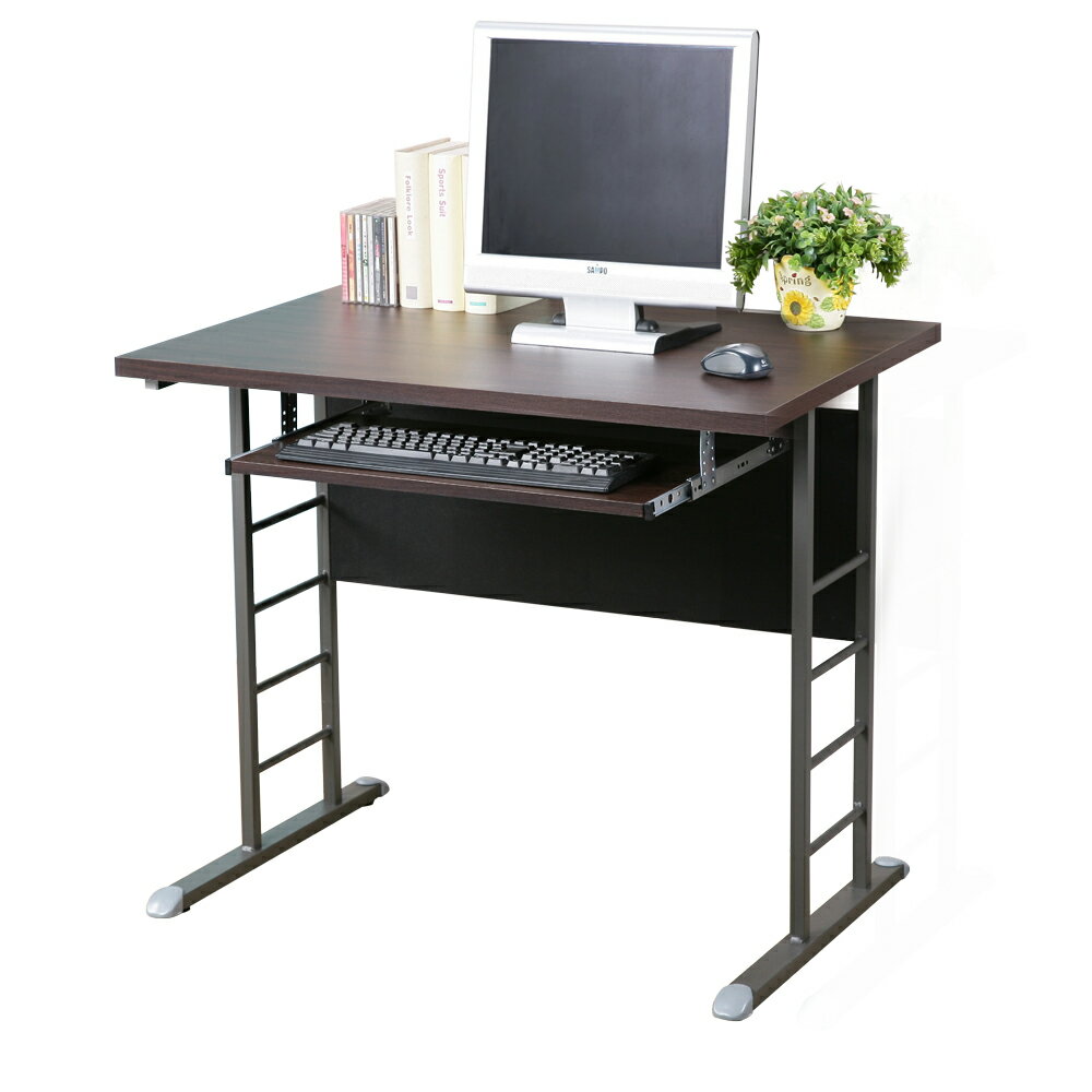 馬克80cm辦公桌-加厚桌面(附鍵盤架)❘電腦桌/書桌/工作桌/辦公桌【YoStyle】
