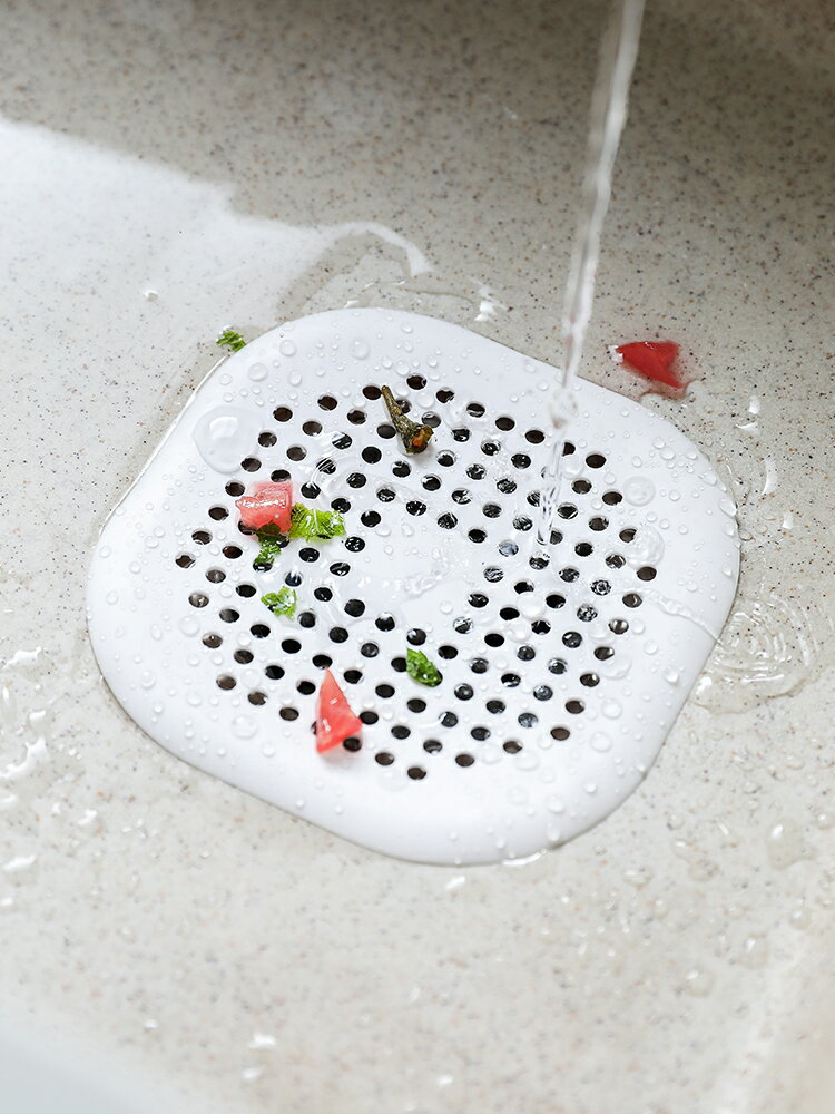 濾芯 水槽矽膠過濾網 廚房衛生間浴室地漏防堵毛發過濾器蓋子