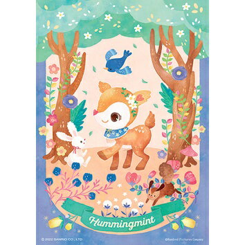 百耘圖 -  HUMMINGMINT 哈妮鹿 魔法森林 台灣製 108片拼圖 HP0108-224