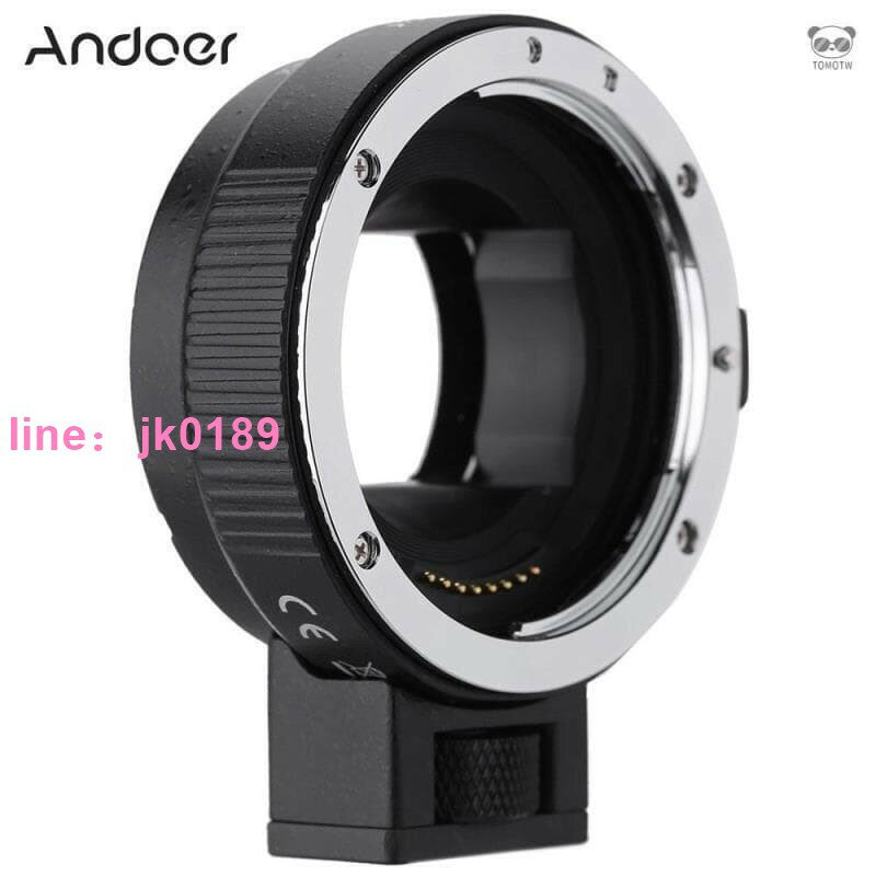 （清倉甩賣）Andoer 轉接環EF-NEXII 自動對焦電子 佳能EF卡口鏡頭轉接索尼NEX相機身 完美支援全