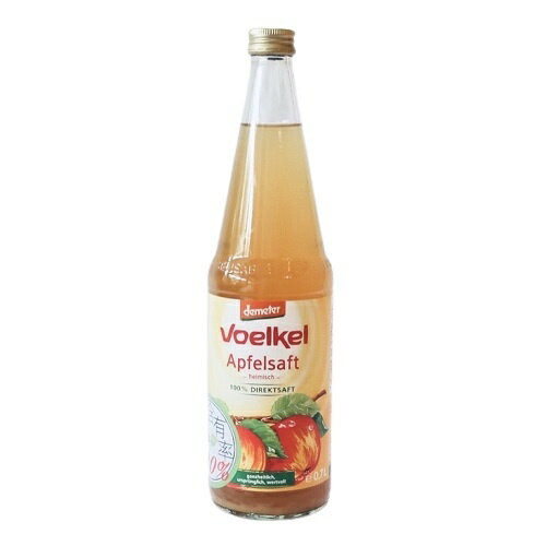Voelkel 維可 蘋果汁 700ml/瓶 demeter認證