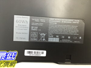 [8美國直購] esunfon New Laptop Battery for Dell Latitude 6430u Ultrabook Series TRM4D XX1D1 11.1V 60Wh _T41
