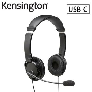 【最高22%回饋 5000點】  Kensington肯辛頓 USB-C 立體聲有線耳機麥克風K97457WW