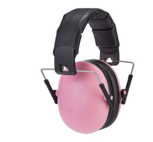 [3美國直購] Amazon Basics 粉紅 4-12歲 防噪音兒童耳罩 NRR 20dB ANSI認證 適 球賽音樂會煙火居家施工