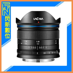 LAOWA 老蛙 C-Dreamer 7.5mm F2.0 廣角鏡頭 (公司貨) M43專用【跨店APP下單最高20%點數回饋】