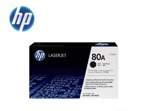 【APP跨店最高20%送】HP 80A CF280A 原廠黑色碳粉匣 ( 適用HP LaserJet Pro 400 M401n/dn/d MFP M425dn/dw )