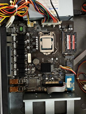 愛快路由主板 Intel E3-1246v3 8G DDR3 16G硬盤 6千兆網口 高效能伺服器級網路設備