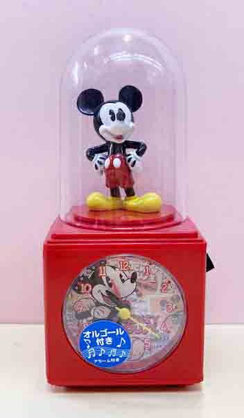 【震撼精品百貨】Micky Mouse 米奇/米妮 鬧鐘音樂鈴 米奇紅色#72209 震撼日式精品百貨