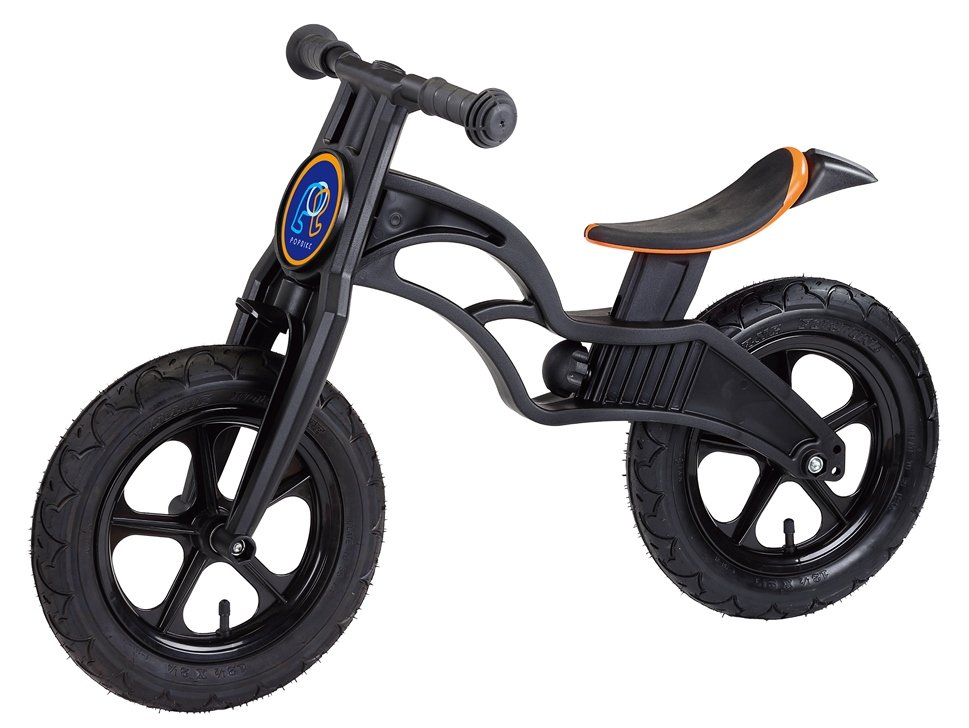 <br/><br/>  Pop Bike 兒童滑步車/平衡車/學步車/ - 氣胎 黑色<br/><br/>