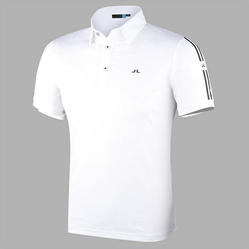 高爾夫男裝球衣服男golf透氣速乾戶外運動短袖T恤Polo衫休閒上衣