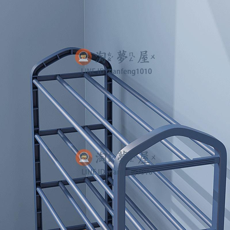 全新結實簡易鞋架家用門口出租房鞋子收納學生宿舍必備鞋架【淘夢屋】