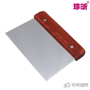 【珍昕】木柄刮板(長約15x寬約10.5cm)刮板/刮刀/切麵刀/烘培工具