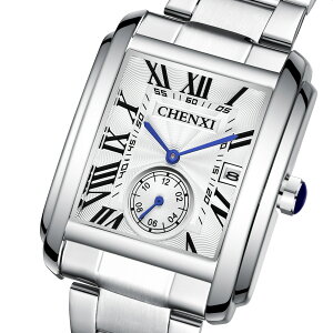 新款方形鋼帶手表8216現貨時尚手表 男士