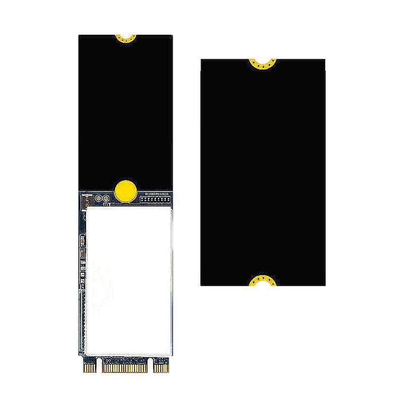 M.2 SSD 2242 to 2280 延長支架 延長支架 免螺絲 延伸片 【愛瘋潮】