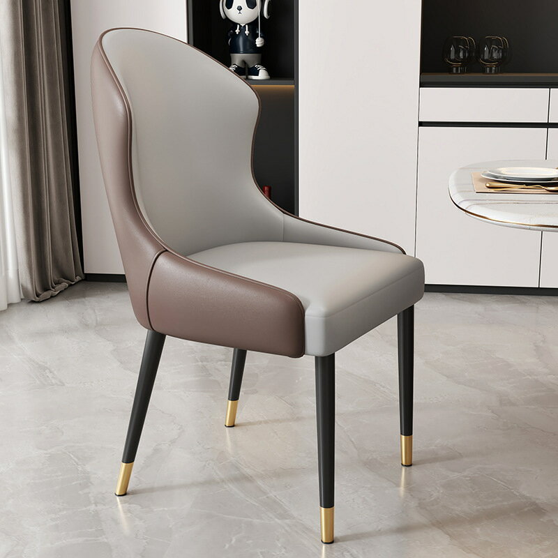 【可開發票】北歐風餐椅 餐桌椅 簡約吧椅 高腳椅 椅子 意式極簡傢用餐椅 靠背椅 書桌椅 餐邊椅 吧台椅 吧檯椅 餐椅 辦公椅 設計椅 0