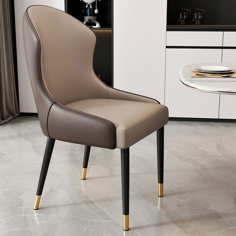 【可開發票】北歐風餐椅 餐桌椅 簡約吧椅 高腳椅 椅子 意式極簡傢用餐椅 靠背椅 書桌椅 餐邊椅 吧台椅 吧檯椅 餐椅 辦公椅 設計椅 0