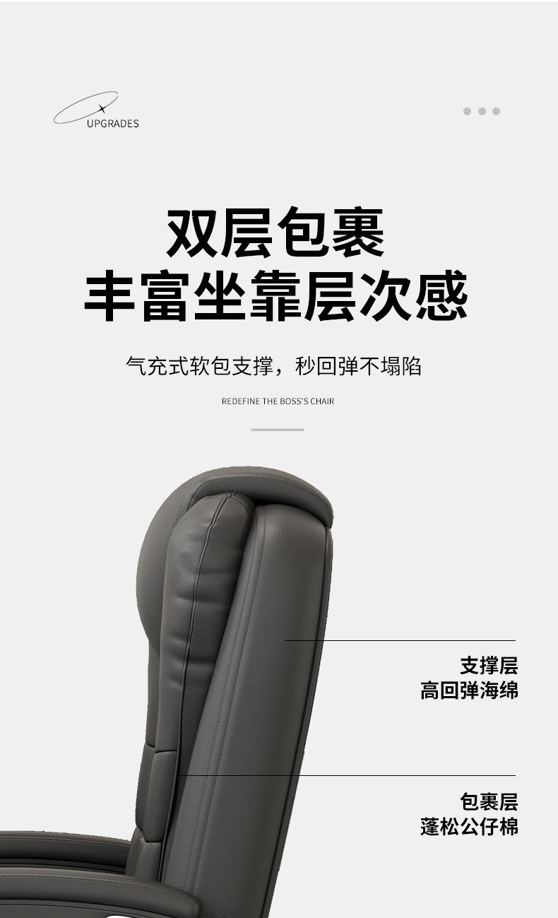 【可開發票】電腦椅 簡約書桌椅子 辦公椅 椅子 電腦椅子 辦公椅子 人體工學椅 書桌椅 職員椅 主管椅 舒適久坐座椅 麻將椅 靠背椅 4