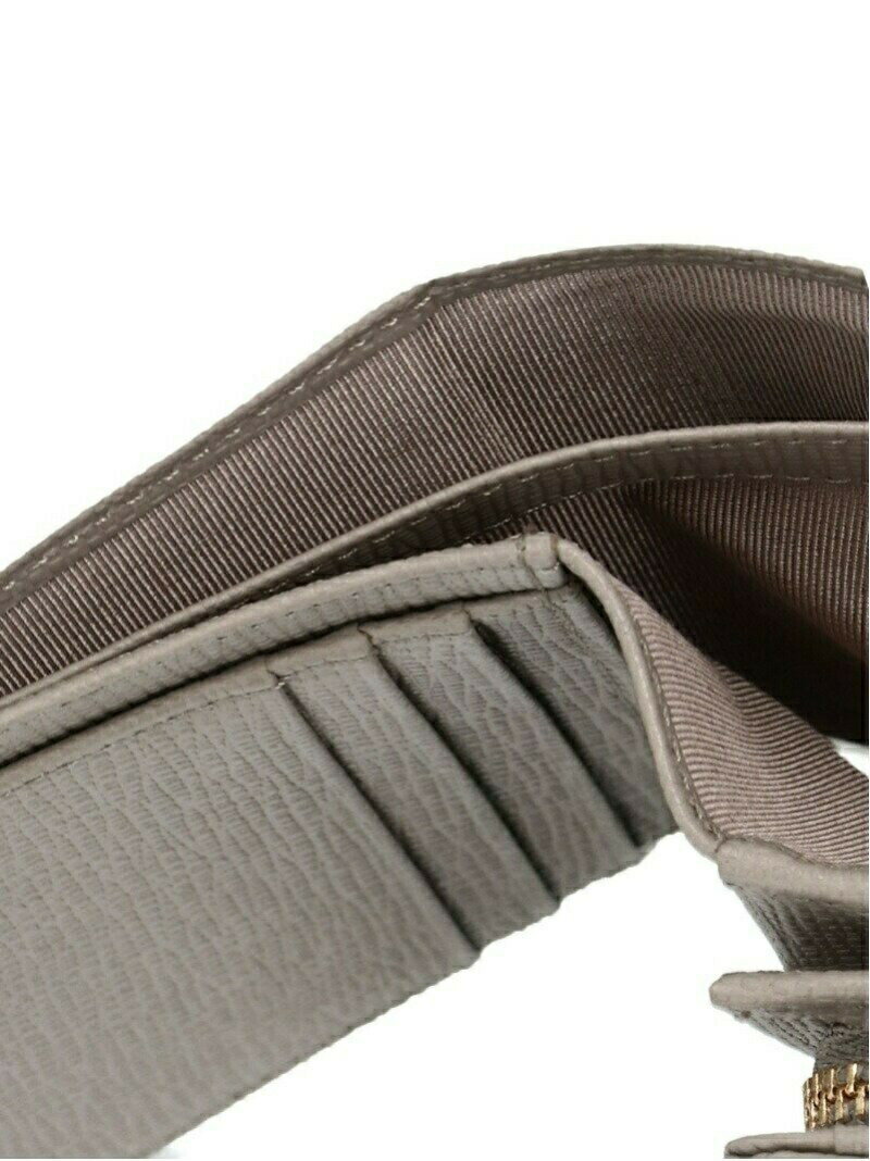 HW11-01 壓紋皮革拼接短夾  アニエスベー 財布・ポーチ・ケース 財布 グレー【送料無料】[Rakuten Fashion] 6