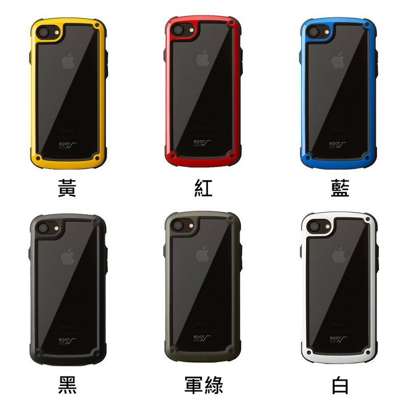 日本【ROOT CO.】Gravity Hold 透明背板手機殼,適用iPhone SE2 / 7 / 8 (4.7吋)