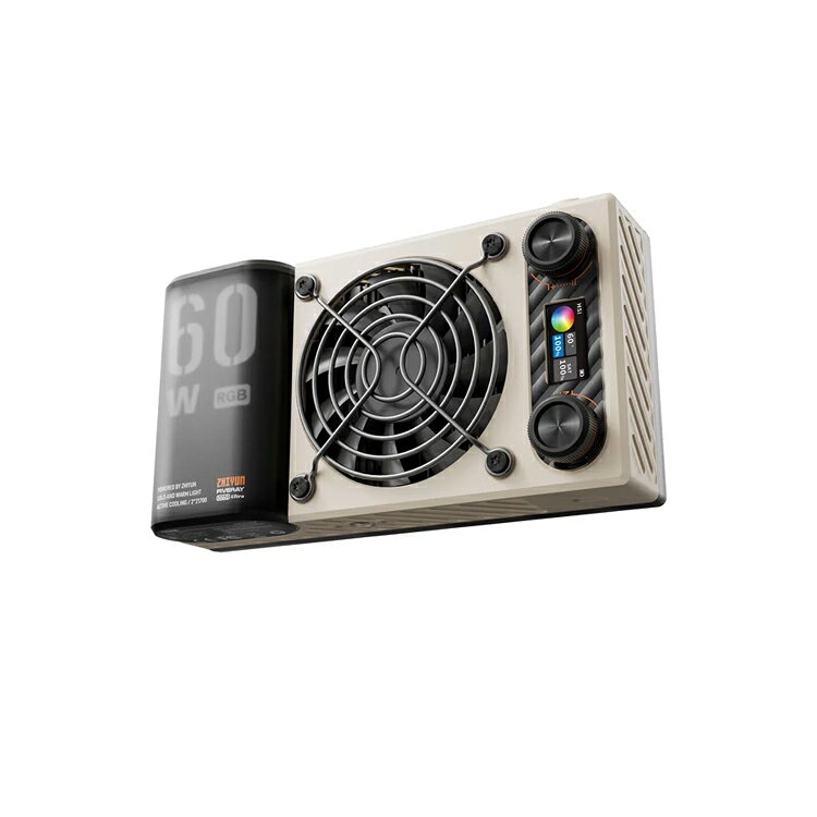 EC數位 ZHIYUN 智雲 FIVERAY M60 Ultra 彩色補光燈 60W RGB 口袋燈 補光燈 持續燈