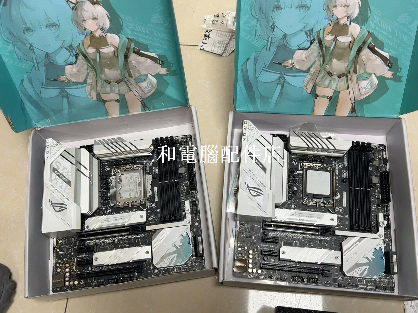 華碩 ROG STRIX B760-G GAMING WIFI 吹雪 主機板 DDR5 實物拍攝 所見即所得 當天發貨 官方質保