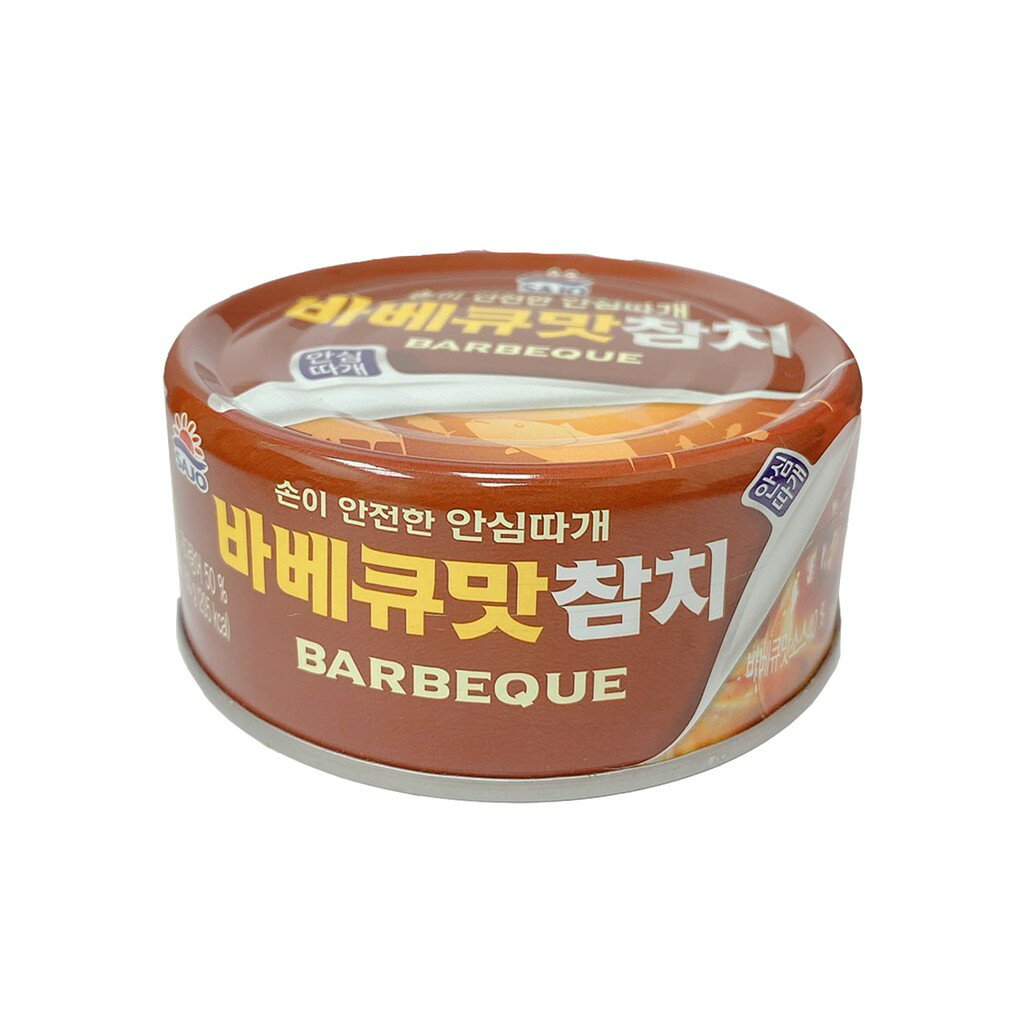 【首爾先生mrseoul】韓國 SAJO 思潮 BBQ風味鰹魚罐 150g 罐頭 易開罐 燒烤味