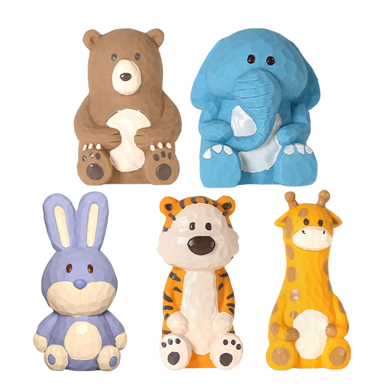 Q-MONSTER 木雕系列 狗玩具 寵物玩具 乳膠玩具 發聲玩具 | 艾爾發寵物