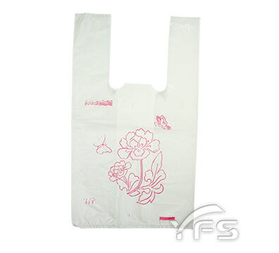 HDPE一斤手提袋 (壓花袋/塑膠袋/背心袋/包裝袋)【裕發興包裝】DS012