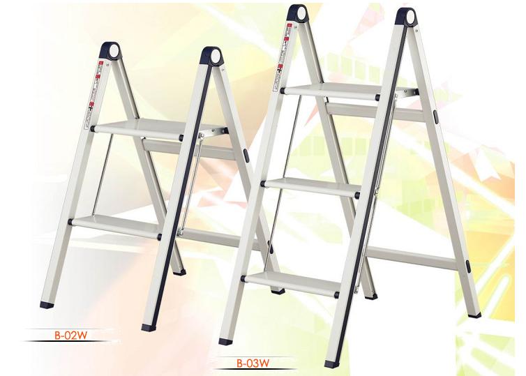 【銳冠】 B-02W鋁製 摺疊梯 家用梯 工作梯
