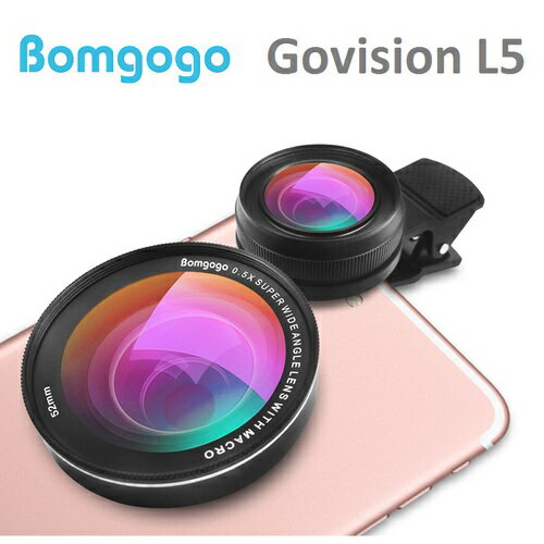 【免運費】Bomgogo Govision L5 超廣角微距手機大鏡頭