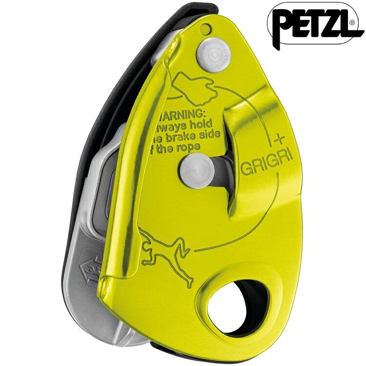 Petzl GRIGRI+ 確保器 D015AA D015AA00 黃