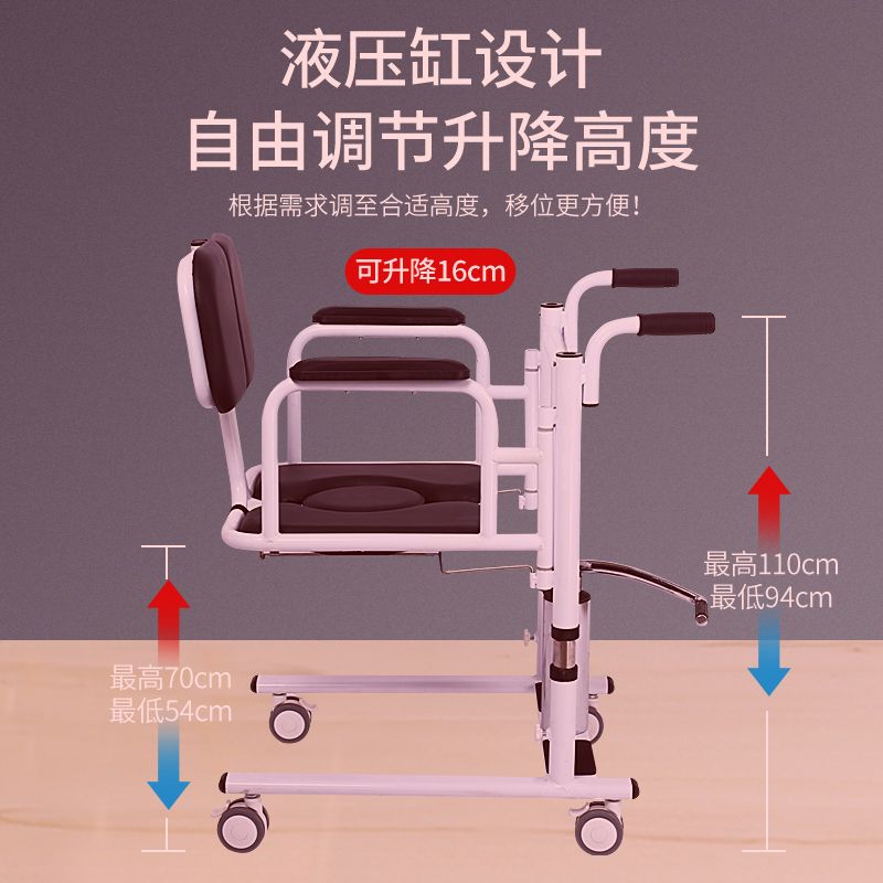 【台灣公司保固】移位機多功能家用臥床癱瘓老人護理位器殘疾人老年人洗澡椅車神器 4