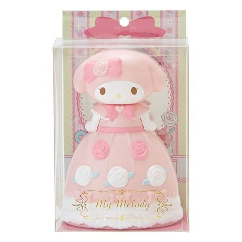 【震撼精品百貨】My Melody 美樂蒂 Sanrio 美樂蒂公主風立體造型人偶髮梳(玫瑰)#98610 震撼日式精品百貨