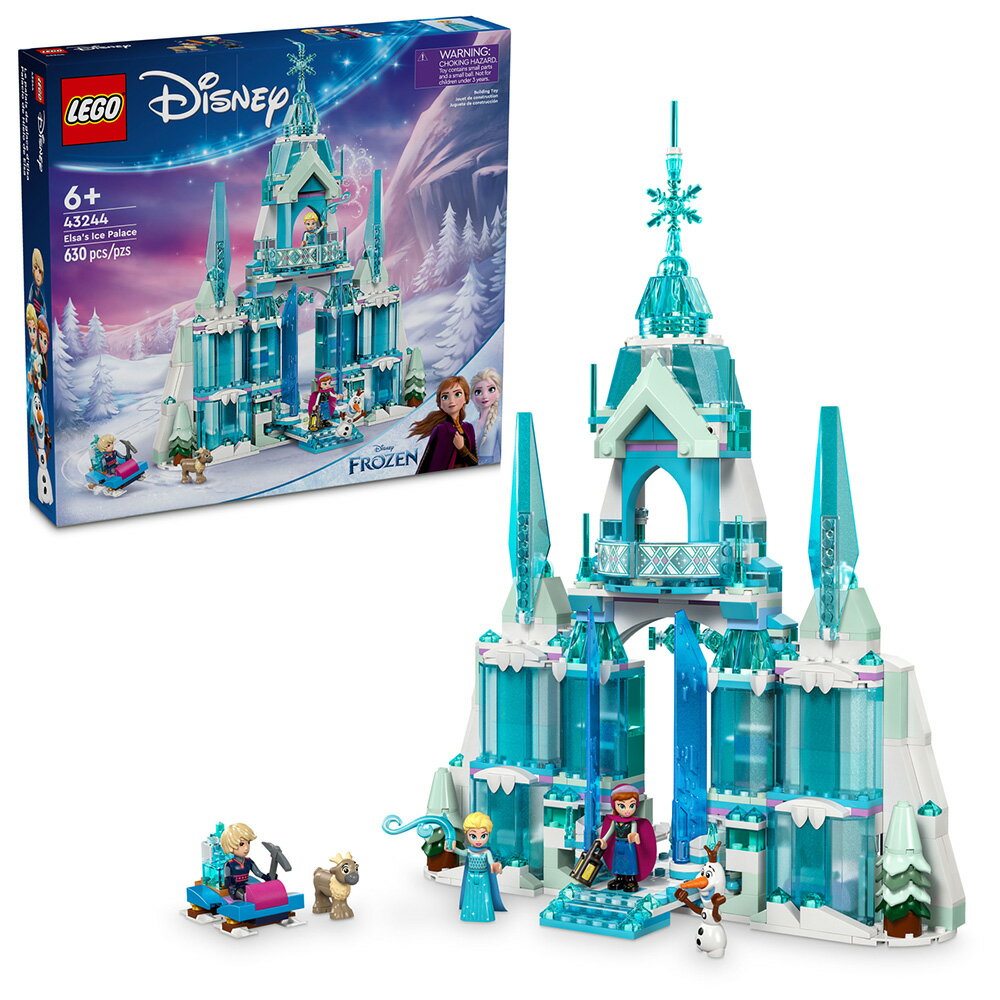 樂高LEGO 43244 Disney Classic 迪士尼系列 Elsa's Ice Palace